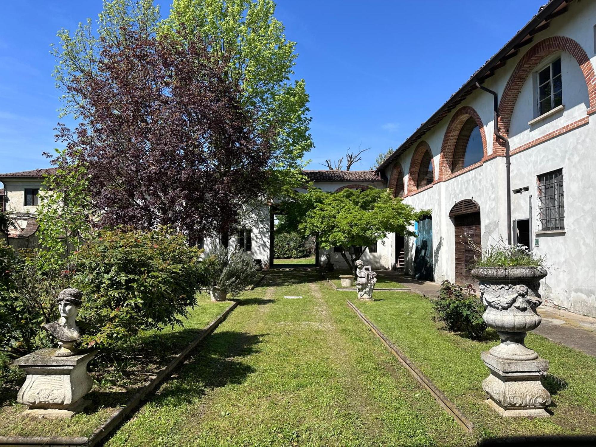 Вилла Affascinante Casale Brambilla Vicino Pavia San Zenone al Po Экстерьер фото