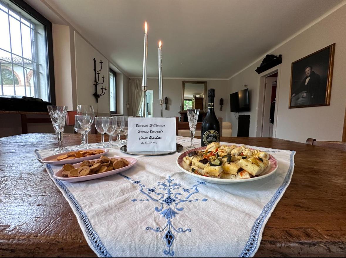 Вилла Affascinante Casale Brambilla Vicino Pavia San Zenone al Po Экстерьер фото